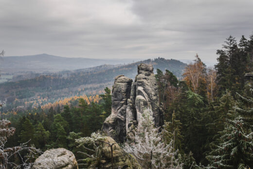 Prachovské skály - Hlaholská vyhlídka