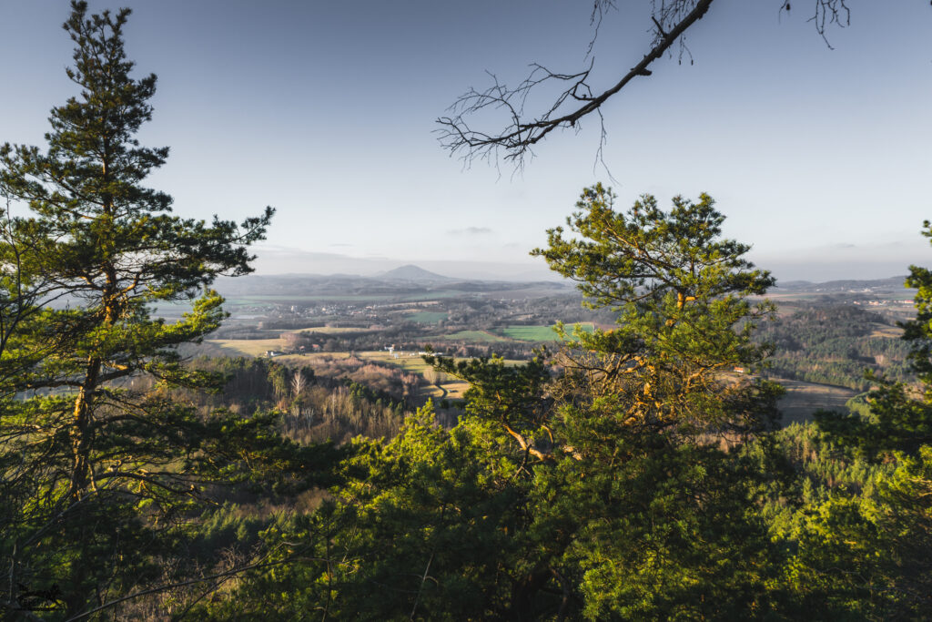 Velký Beškovský vrch - výhledy